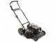 Blackstone M510 Hand-pushed Petrol Lawn Mower for Mulching Cutting System - 2 in 1: Mulching + Side Discharge
