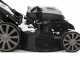 Blackstone SP530 Deluxe Self-propelled Petrol Lawn Mower: Grass Collection, Mulching, Side Discharge and Rear Discharge