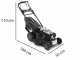Blackstone SP530E Deluxe Self-propelled Petrol Lawn Mower - 4 in 1 - Electric Start