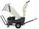 BlackStone GBD-1500 LE - Professional petrol garden shredder - 15 HP Loncin engine