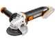 Worx WX800.9 Battery-powered Angle Grinder - BATTERY AND BATTERY CHARGER NOT INCLUDED