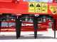Heavy-duty RO 136 Power Harrow - 136 cm working width - 16 blades - light size