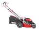 GeoTech Pro S46-140BG Petrol Lawn Mower - Self-propelled 2 in 1: Grass Collection + Rear Discharge