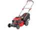 GeoTech Pro S46-140BG Petrol Lawn Mower - Self-propelled 2 in 1: Grass Collection + Rear Discharge
