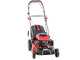 GeoTech Pro S46-140BG Petrol Lawn Mower - Self-propelled 2 in 1: Grass Collection + Rear Discharge