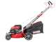 GeoTech Pro S46-140BG Petrol Lawn Mower - Self-propelled 2 in 1: Grass Collection + Rear Discharge