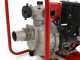 GeoTech LHP80 Petrol Water Pump, 80 mm fittings - 3 inches, self-priming - 13 HP