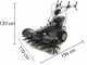 Blackstone GS100V-C Petrol Power Sweeper - 100 cm Working Width - Adjustable Brush