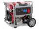 GeoTech Pro GGP 9500-3 ESA - 7.8 kW Wheeled Power Generator with AVR and Electric Start - DC 7.5 kW