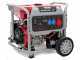 GeoTech Pro GGP 9500-3 ESA - 7.8 kW Wheeled Power Generator with AVR and Electric Start - DC 7.5 kW + ATS