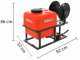 Dal Degan Tornado 120L - Mobile Spraying Unit for Flatbeds - Hose Reel - for Power Barrows