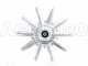 GeoTech HPBC 550 - Fuel-mix wheeled push Brush cutter