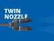 Annovi &amp; Reverberi Blue Clean 4.0 Twin Flow Cold Water Pressure Washer, Max 150 bar - 13.5 L/min flow rate