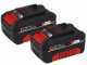 Einhell GE-LC 36/35 Li - 2x 18V 4Ah Battery-powered Electric Chainsaw - 35 cm Blade
