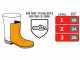 WOODSMAN BIS A E P FO WRU SRC Anti-cut Protection Work Boots - Size 45