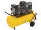 ABAC LINE B26/90 CM2 - Single-phase electric belt driven air compressor - Motor 2 HP - 90 l