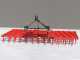 AgriEuro EPPR60 D.T. heavy-duty reinforced fixed tooth harrow - double reinforced frame - 60 teeth - 300 cm