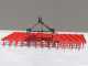 AgriEuro EPPR60 D.T. heavy-duty reinforced fixed tooth harrow - double reinforced frame - 60 teeth - 300 cm