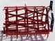 AgriEuro EPL46 heavy-duty reinforced fixed tooth harrow - portable / towed - 46 teeth, foldable - 225 cm