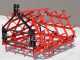 AgriEuro EPL46 heavy-duty reinforced fixed tooth harrow - portable / towed - 46 teeth, foldable - 225 cm