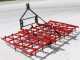 AgriEuro EPL46 heavy-duty reinforced fixed tooth harrow - portable / towed - 46 teeth, foldable - 225 cm