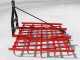 AgriEuro EPL46 heavy-duty reinforced fixed tooth harrow - portable / towed - 46 teeth, foldable - 225 cm