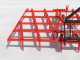 AgriEuro EPL46 heavy-duty reinforced fixed tooth harrow - portable / towed - 46 teeth, foldable - 225 cm