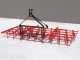 AgriEuro EPL46 heavy-duty reinforced fixed tooth harrow - portable / towed - 46 teeth, foldable - 225 cm