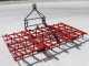 AgriEuro EPL46 heavy-duty reinforced fixed tooth harrow - portable / towed - 46 teeth, foldable - 225 cm