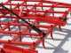 AgriEuro EPL46 heavy-duty reinforced fixed tooth harrow - portable / towed - 46 teeth, foldable - 225 cm