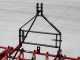 AgriEuro EPL46 heavy-duty reinforced fixed tooth harrow - portable / towed - 46 teeth, foldable - 225 cm