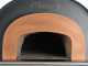 AgriEuro Premium Line Cibus Inox 1000 -  Outdoor Wood-fired Oven with 100 &Oslash; Chamber, 6 Pizzas