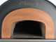 AgriEuro Premium Line Cibus Inox 1000 -  Outdoor Wood-fired Oven with 100 &Oslash; Chamber, 6 Pizzas