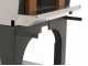 AgriEuro Premium Line Cibus Inox 1000 -  Outdoor Wood-fired Oven with 100 &Oslash; Chamber, 6 Pizzas