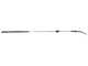 Curved-blade Pruning Saw 430 mm on oval 4 m telescopic pole Archman Art. 24+109