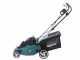 Makita DLM380PM2 Battery-powered Electric Lawn Mower  - 2 X 4Ah Batteries - 2 in 1 - 43 cm Cutting Width