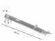 MPL MULTI-PLANTER LARGE Handheld Transplanter - for Vegetable Garden, PVC Frame