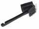 Line VZ Party black- Pyrolytic Pellet Barbecue with Wheels
