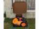 Station cover for the new WORX LANDROID L robot lawn mower - made of Corten painted aluminium