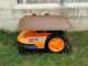Station cover for the new WORX LANDROID L robot lawn mower - made of Corten painted aluminium