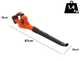 GWC1820PC-QW PowerCommand Black &amp; Decker Leaf Blower - 18 V 2 Ah