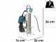 Makita PF1010 Electric Submersible Pump for dark water - electric pump rated at 1100W