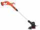 Black &amp; Decker ST182320-QW Edge Strimmer - 18 V/ 2 Ah Lithium-ion Battery-powered Brush Cutter