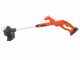 Black &amp; Decker ST182320-QW Edge Strimmer - 18 V/ 2 Ah Lithium-ion Battery-powered Brush Cutter