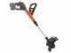 Black &amp; Decker STC1840EPC-QW Edge Strimmer - 18 V/ 4 Ah Lithium-ion Battery-powered Brush Cutter