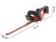 Black &amp; Decker GTC18502PC-QW Battery-powered Hedge Trimmer, 18V - 2 Ah Battery - 50 cm Blades
