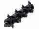 Lawn Scarifier Roller combined with blades and springs - 36cm