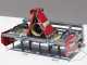 RF130 Power Harrow - 130 cm Working Width -12 Blades Light Series- Cage Roller