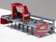 RF170 Power Harrow - 170 cm Working Width -16 Blades Medium Series - Cage Roller
