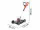 Black &amp; Decker STC1820CM-QW Edge Strimmer 3 in 1 - 18 V/ 2 Ah Lithium-ion Battery-powered Brush Cutter